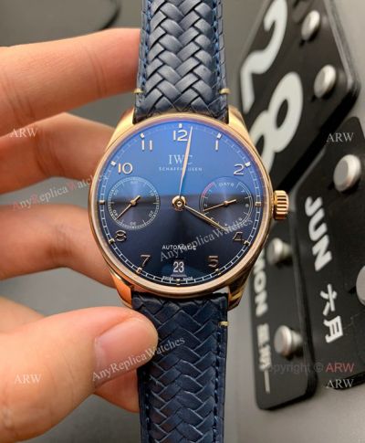 YL Fatcory IWC Schaffhausen Portugieser Automatic Black Dial Replica Watch